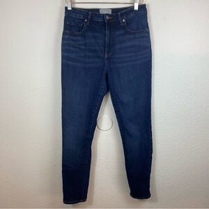 Everlane Size 30 The‎ Curvy High Rise Skinny Jeans Dark Wash